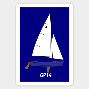 GP14 Sailboat Sticker